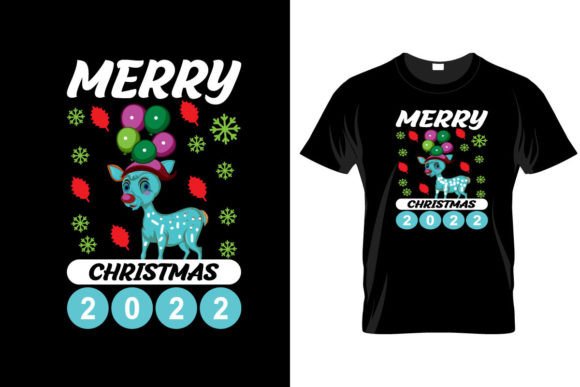 2022 Christmas T Shirts Design Vector: Graphics Freebies