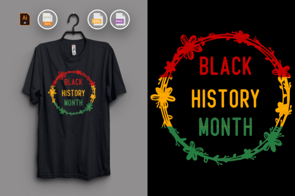 Black History Month Graphics & T-Shirt Designs Vol.8
