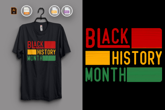 Black History Month T-Shirt Design Vol.4 Graphics