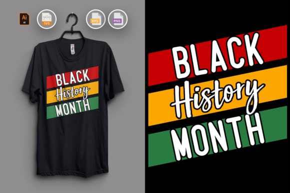 Black History Month T-Shirt Design Vol11 Graphics