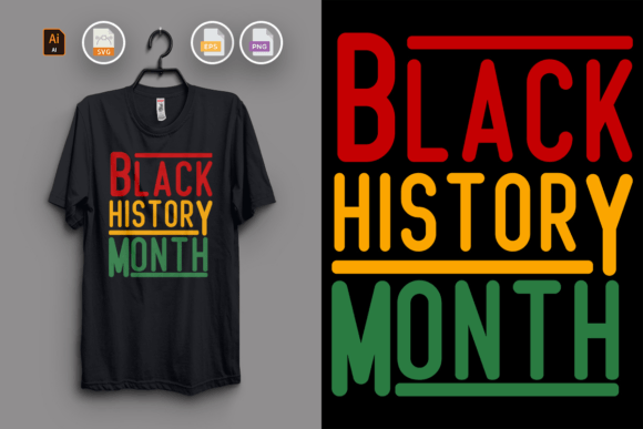 Black History Month T-Shirt Design Vol12 Graphics