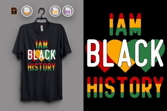 Black History Month T-Shirt Design Vol15 Graphics