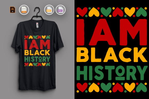 Black History Month T-Shirt Design Vol17 Graphics