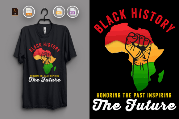 Black History Month T-Shirt Design Vol20 Graphics