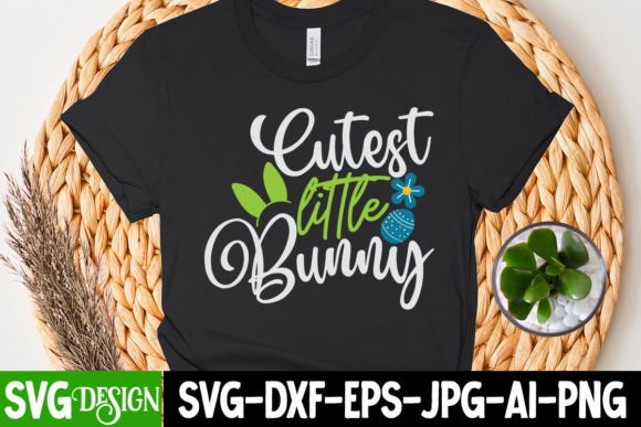 Cutest Little Bunny SVG: Graphics for T-Shirt Designs