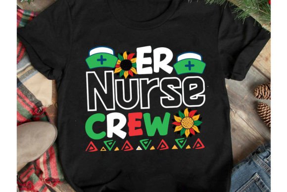 Graphics for Freebies: Er Nurse Crew T-Shirt Design Free