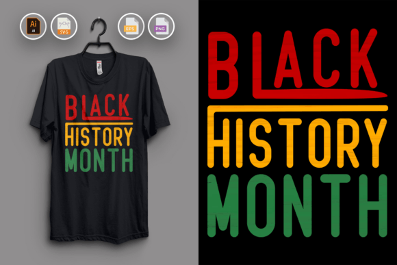 Graphics for T-Shirt Designs: Black History Month Vol.1