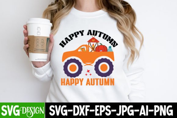 Happy Autumn SVG: Graphics for Freebies
