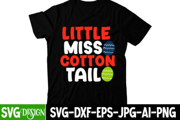 Little Miss Cotton Tail SVG for Graphics & T-Shirt Designs
