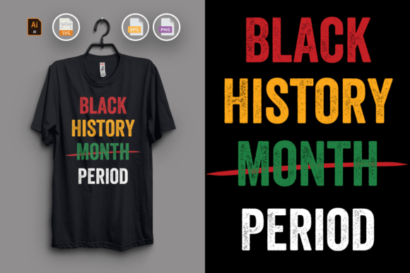 Reviewing Black History Month T-shirt Design Vol14