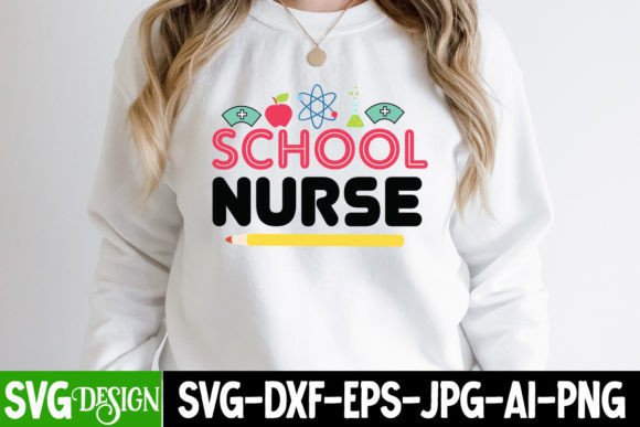 School Nurse SVG Cut File Quotes Free Graphics